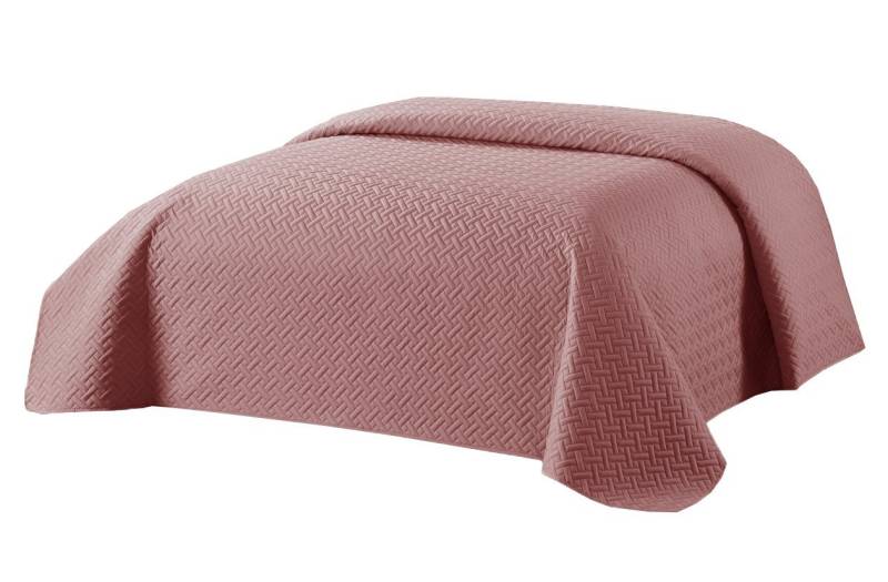 Delindo Lifestyle Bettüberwurf Tagesdecke MADELAINE, weich wattiert und aufwändig gesteppt von Delindo Lifestyle