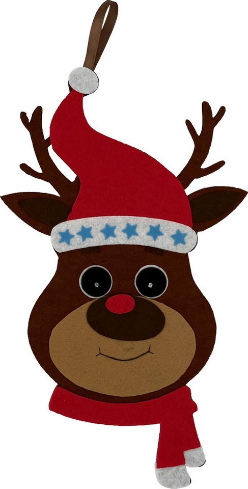 Delindo Lifestyle Fensterbild zu Weihnachten, beidseitige Filz Dekoration für Fenster und Türen Delindo Lifestyle Fensterbild zu Weihnachten, beidseitige Filz Dekoration für Fenster und Türen von Delindo Lifestyle