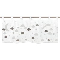 Delindo Lifestyle Scheibengardine "MONACO" Schlaufen 1 Stk. tlg. Leuchtet in der Nacht von Delindo Lifestyle