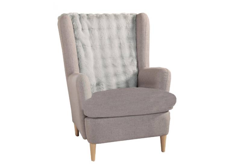 Delindo Lifestyle Sesselschoner Kuscheliger Webpelt Sesselschoner/Sofaschoner, Webpelz Sesselüberwurf/Sofaüberwurf von Delindo Lifestyle