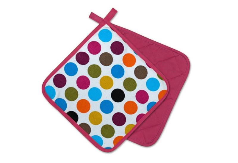 Delindo Lifestyle Topfhandschuhe und Topflappen, Ofenhandschuhe, (2-tlg), Hitzebeständig bis 250 °C für maximal 15 Sekunden von Delindo Lifestyle