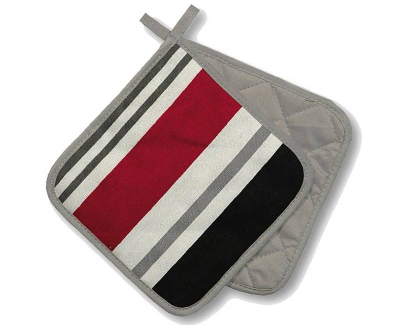 Delindo Lifestyle Topfhandschuhe und Topflappen, Ofenhandschuhe, (2-tlg), Hitzebeständig bis 250 °C für maximal 15 Sekunden von Delindo Lifestyle