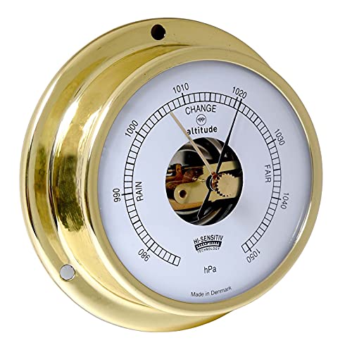 Delite Barometer Altitude Messing, Gold, 97 x 30 mm, 848b von DELITE