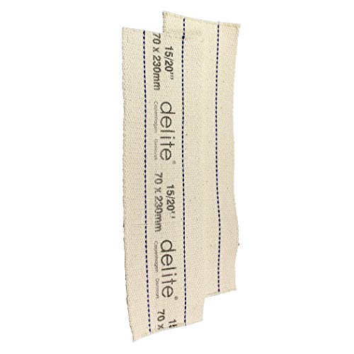 DELITE Docht 20''' 2 Stück, Rundbrennerdocht 70 mm breit, 230 mm lang für Rundbrenner 20''' DELITE Docht 20''' 2 Stück, Rundbrennerdocht 70 mm breit, 230 mm lang für Rundbrenner 20''' von DELITE