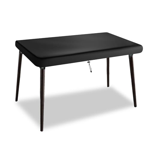 Delixike Schutzhülle für Tischplatte Gartentischabdeckungen,Anti-UV Abdeckung Gartentisch Wasserdicht Gartentisch Abdeckung Rechteckig Gartentischhülle 150 x 90 x 15 cm von Delixike