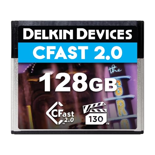 Delkin Devices CFast 2.0 VPG130 Speicherkarte (128 GB) von Delkin Devices