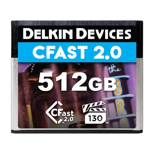 Delkin Devices CFast Card 2.0 VPG130 (512 GB) von Delkin Devices