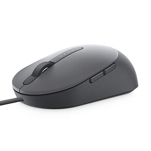 Dell Laser-Maus mit Kabel – MS3220 Titan Gray von Dell