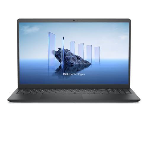 Dell 15 Laptop DC15250 15,6" FHD (1920 x 1080) 120Hz, Intel Core i7-1355U, Intel UHD Grafik, 16GB DDR4 RAM, 512GB SSD, Windows 11 Home, QWERTZ-Hintergrundbeleuchtete Tastatur – Schwarz von Dell