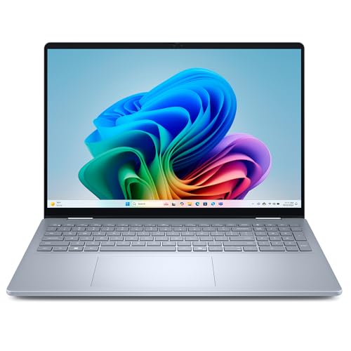 Dell 16 Plus 2-in-1 Laptop Copilot+ PC db06250 – 16" FHD+ Touch Display, Intel Core Ultra 7 Series 2, 16GB RAM, 512GB SSD, Intel Arc Grafik, Windows 11 Home, Beleuchtete Tastatur QWERTZ – Ice Blue Dell 16 Plus 2-in-1 Laptop Copilot+ PC db06250 – 16" FHD+ Touch Display, Intel Core Ultra 7 Series 2, 16GB RAM, 512GB SSD, Intel Arc Grafik, Windows 11 Home, Beleuchtete Tastatur QWERTZ – Ice Blue von Dell