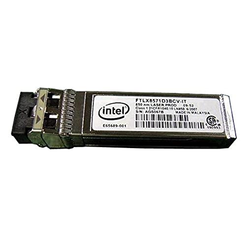 Dell 407-bbvj 10000 Mbit/s SFP + Modul Transceiver Netzwerk- – Module Netzwerk-Funkgeräte (10000 Mbit/s, SFP +, LC, 10 gbase-sr, schwarz, Edelstahl, 300 m) von DELL