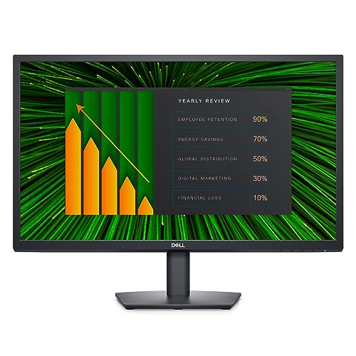 Dell E2423HN 24 Zoll Full HD (1920x1080) Monitor, 60Hz, VA, 5ms, HDMI, VGA, 3 Jahre Garantie, Schwarz von Dell