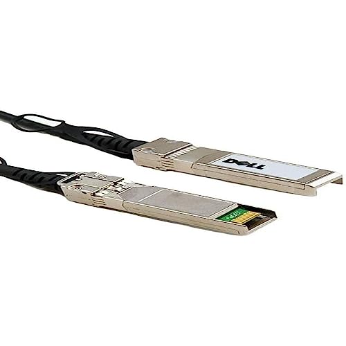 Dell GBASE +, 5 m 5 m schwarz, Silber Netzwerk-Kabel – Kabel Netzwerk-(5 m, 5 m, GBASE +, GBASE +, männlich/männlich, Kupfer, schwarz) von Dell