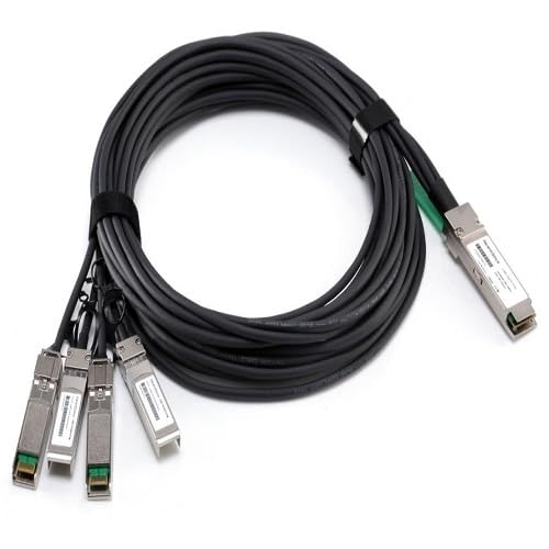 Dell GBASE +/SFP +, 3 m 3 m schwarz, Silber Netzwerk-Kabel – Netzwerk-Kabel (3 m, 3 m, GBASE +, SFP +, schwarz) von Dell