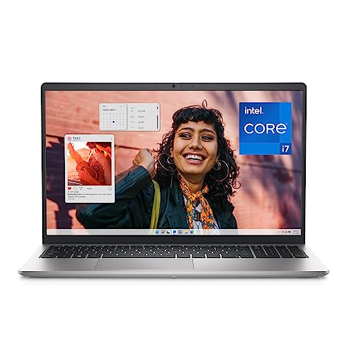 Dell Inspiron 15 3530 Laptop | 13th Gen Intel Core i7-1355U Processor | 15.6" FHD 120Hz Display | 16 RAM | 512GB SSD | Intel Iris Xe Graphics | Windows 11 Home | QWERTZ Keyboard | Silver von Dell