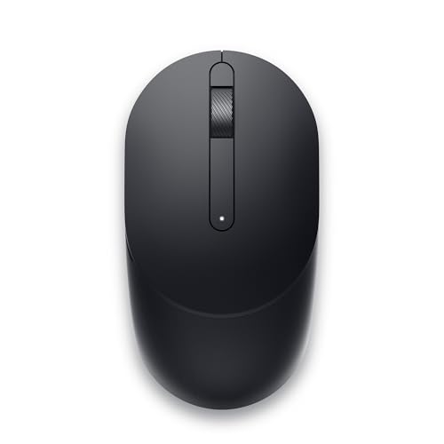 Dell Kabellose Maus MS300 – Ergonomisch, 2,4 GHz RF, Einstellbare DPI (1000–4000), 3 Tasten (1 programmierbar), 36 Monate Akkulaufzeit, Schwarz von Dell