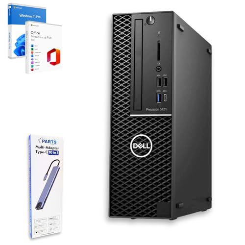 Dell Kompletter PC für professionelles Büro i9 9900 bis zu 5 GHz – 32 GB RAM 1 Tera SSD – Usb-c -Doking Station 10 in 1 Win 11 Pro Office 2021 Pro Garantie 36 Monate von Dell
