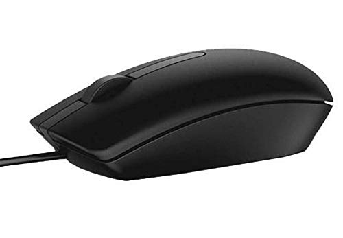 Dell MS116 Wired USB Optical Mouse (Black), 1YR von Dell