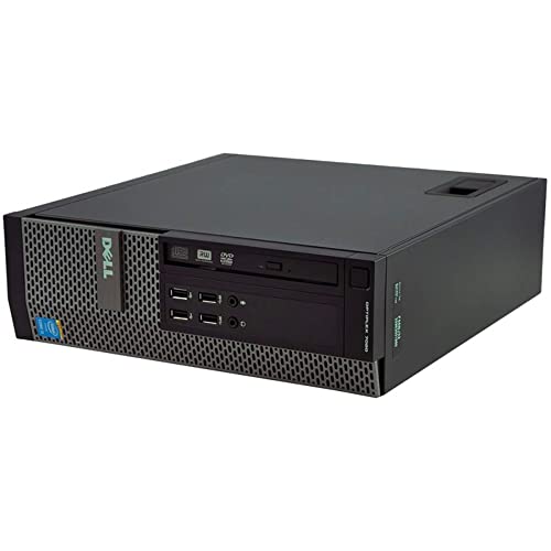 Dell OptiPlex 7020 SFF Core i3 4130 Clock 3,40 GHz | Windows 11 Home - 4 GB RAM SSD 120 GB | Serielle Schnittstelle RS232 COM Desktop Computer für Arbeit und Büro zu Hause (überholt) von Dell
