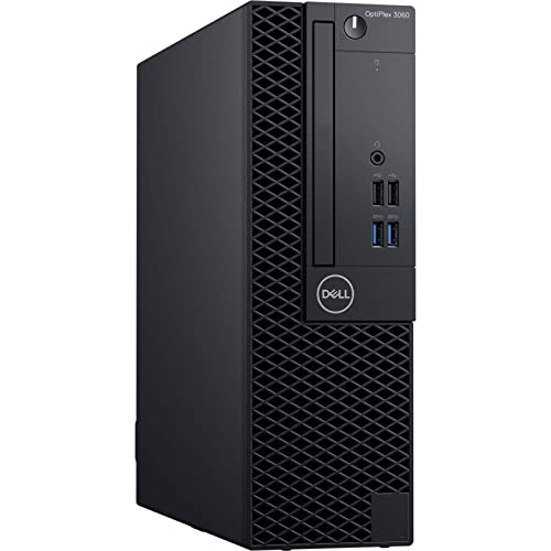 Dell Optiplex 3060 SFF PC Computer Intel Core i5-8400 RAM 8GB DDR4 SSD 256GB Wi-Fi Windows 11 Pro + Office 2021 (Generalüberholt) von Dell