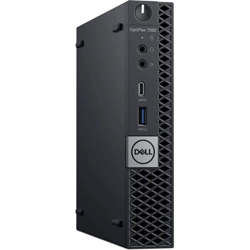 Dell Optiplex 7060 Mini PC Computer Intel i7-8700T RAM 16GB SSD 240GB Windows 11 Pro Office 2021 Generaluberholt von Dell
