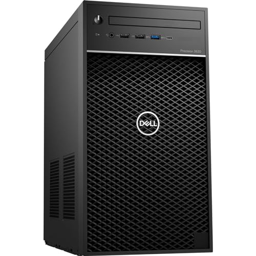 Dell Precision 3630 Tower PC Computer Intel i7-8700K RAM 16GB SSD 512GB Windows 11 Pro Office 2021 (Generalüberholt), DELL3630-TOWER-I7 von Dell