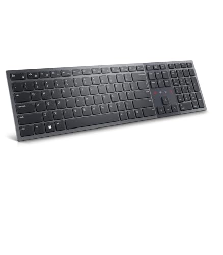 Dell Premier Collaboration Keyboard - KB900GR (deutsche Tastatur QWERTZ, kabellos, Bluethooth) schwarz von Dell