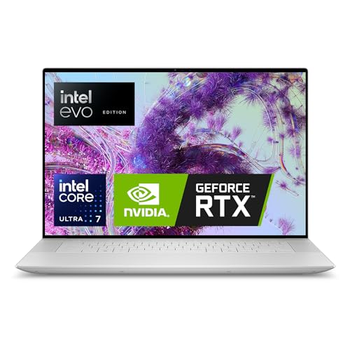 Dell XPS 16 9640 Laptop 16.3 Inch 16:10 FHD+ Display, Intel Evo Edition, Intel Core Ultra 7, NVIDIA GeForce RTX 4050 Graphics 16GB RAM 1TB, Windows 11 Home, Fingerprint Reader, Backlit German Keyboard von Dell