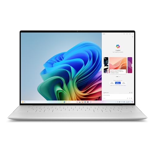 Dell XPS 13 Copilot+ PC 9345 Laptop 13.4 Inch FHD+ Display, Snapdragon X Elite X1E-80-100, Qualcomm Adreno 740, 16GB RAM, 512GB SSD, Windows 11 Home, Fingerprint Reader, German QWERTZ Backlit Keyboard von Dell