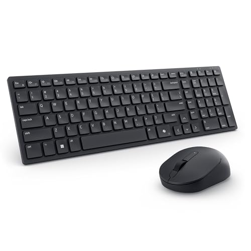 Dell leise Tastatur und Maus – KM555 - deutsch (QWERTZ) von Dell