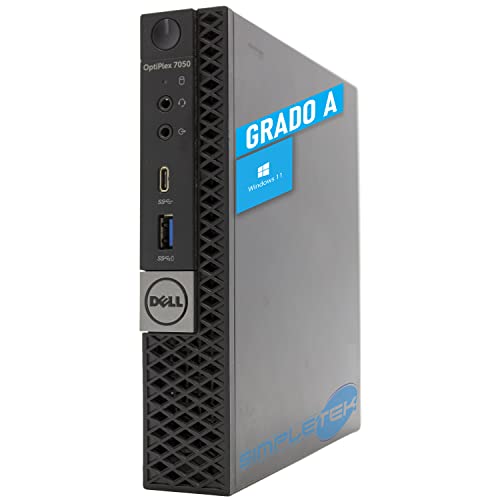 Micro PC Desktop DELL OptiPlex 7050 | Core i7 bis 4,20 GHz Windows 11 Pro | 16 GB RAM SSD 256 GB | USB TypeC HDMI Mini Computer Festes Unternehmen Büro Schreibtisch (überholt) von Dell