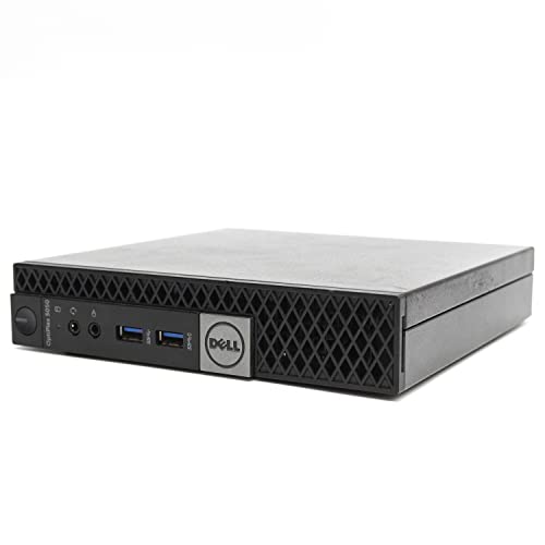 Mini PC DELL Optiplex 5050 Micro i3 6100T 3.2GHz RAM DDR4 SSD M.2 NVMe Windows 10 Pro Computer Festplatte Tiny Unternehmen Business Büro Zuhause (überholt) (8GB RAM SSD 2TB) von Dell