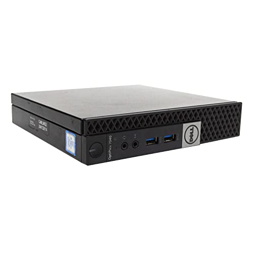 Mini PC DELL Optiplex 7040 Micro Tiny i5 bis zu 3.10GHz DDR4 SSD NVME M.2 Win 10 Pro Desktop-PC Business Desktop Unternehmen Büro Zuhause Arbeit (4GB RAM SSD M.2 240GB) von Dell