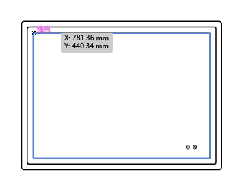 30X40 LED Badspiegel mit Beleuchtung von Delma
