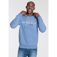 DELMAO Kapuzensweatshirt Langarm, lockere Passform, mit Print, mit Kapuze DELMAO Kapuzensweatshirt Langarm, lockere Passform, mit Print, mit Kapuze von Delmao