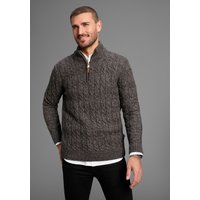 DELMAO Troyer "Bis Größe 3XL" mit Zopfmuster DELMAO Troyer "Bis Größe 3XL" mit Zopfmuster von Delmao