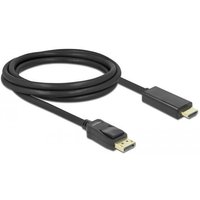 0 DeLOCK Kabel DisplayPort zu High Speed HDMI, 2m von Delock