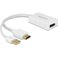 DeLOCK Adapter HDMI-A zu DisplayPort 1.2 weiß DeLOCK Adapter HDMI-A zu DisplayPort 1.2 weiß von Delock
