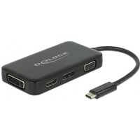 DeLOCK Adapter USB Type-C zu VGA / HDMI / DVI / DisplayPort DeLOCK Adapter USB Type-C zu VGA / HDMI / DVI / DisplayPort von Delock