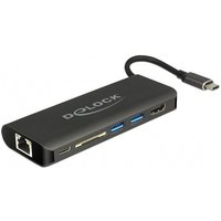DeLOCK Dockingstation USB Type-C 3.1 zu HDMI / Gigabit LAN / USB 3.0 Type-A DeLOCK Dockingstation USB Type-C 3.1 zu HDMI / Gigabit LAN / USB 3.0 Type-A von Delock