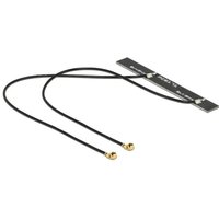 DeLOCK Dualband WLAN WiFi 6 Doppelantenne mit MHF I Stecker DeLOCK Dualband WLAN WiFi 6 Doppelantenne mit MHF I Stecker von Delock