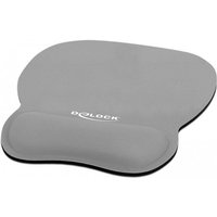 DeLOCK Ergonomisches Mauspad mit Handballenauflage 245 x 206 mm - grau von Delock