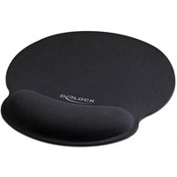 DeLOCK Ergonomisches Mauspad mit Handballenauflage schwarz von Delock