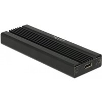 DeLOCK Externes Gehäuse für M.2 NVMe PCIe SSD mit SuperSpeed USB 10 Gbps (USB 3.1 Gen 2) USB Type-C™ Buchse von Delock