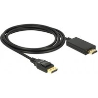 DeLOCK Kabel DisplayPort 1.2 zu High Speed HDMI-A 2m DeLOCK Kabel DisplayPort 1.2 zu High Speed HDMI-A 2m von Delock