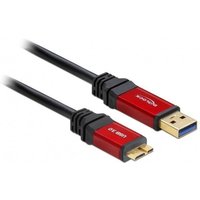 DeLOCK Kabel USB 3.0 Typ-A zu USB 3.0 Typ Micro-B 2m Premium von Delock