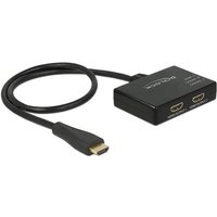 DeLOCK Splitter HDMI in zu 2x HDMI out DeLOCK Splitter HDMI in zu 2x HDMI out von Delock