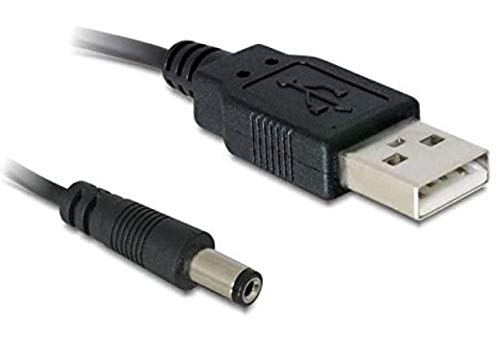 DeLock (4er-Pack) Kabel USB Power > DC 5,5 x 2,1 mm Stecker 1,0 m von DeLOCK