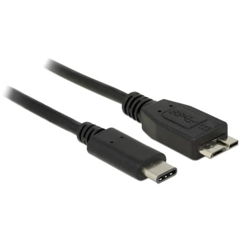 DeLock Kabel USB 3.1 Gen 2 USB Type-C Stecker > USB Micro-B Stecker 0,5 m schwarz von DeLOCK