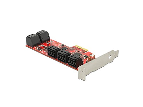 DeLock PCI Express Karte, 10x SATA 6 Gb/s intern, Low Profile Form Faktor DeLock PCI Express Karte, 10x SATA 6 Gb/s intern, Low Profile Form Faktor von DeLOCK